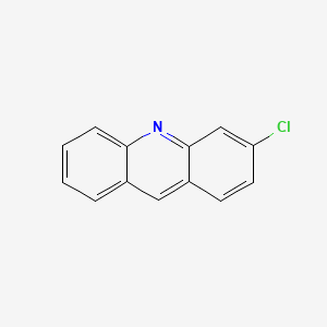 molecular formula C13H8ClN B1658049 3-Chloroacridine CAS No. 59304-30-2