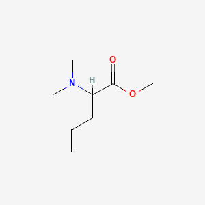 4-Pentenoic acid, 2-(dimethylamino)-, methyl ester