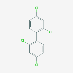 molecular formula C12H6Cl4 B165808 2,2',4,4'-四氯联苯 CAS No. 53469-21-9