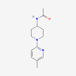 N-[1-(5-Methylpyridin-2-yl)piperidin-4-yl]acetamide