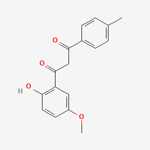 1-(2-Hydroxy-5-methoxyphenyl)-3-(4-methylphenyl)propane-1,3-dione
