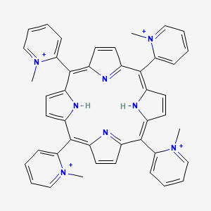 2,2',2'',2'''-(21H,23H-Porphine-5,10,15,20-tetrayl)tetrakis(1-methylpyridinium)
