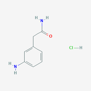 2-(3-Aminophenyl)acetamide hydrochloride