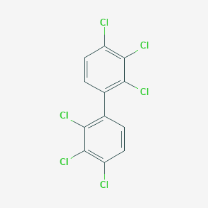 molecular formula C12H4Cl6 B165815 2,2',3,3',4,4'-六氯联苯 CAS No. 11096-82-5