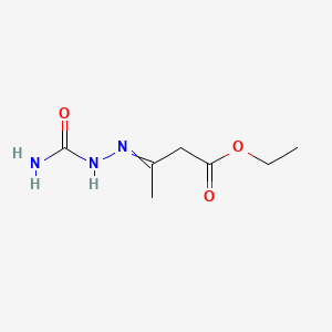 ethyl (3E)-3-(carbamoylhydrazinylidene)butanoate