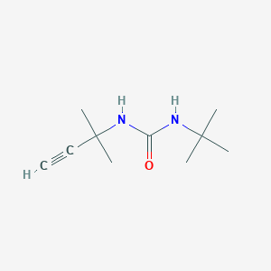N-tert-Butyl-N'-(2-methylbut-3-yn-2-yl)urea