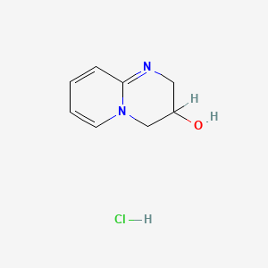 2H,3H,4H-pyrido[1,2-a]pyrimidin-3-ol hydrochloride