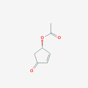 (4S)-4-Acetoxy-2-cyclopenten-1-one