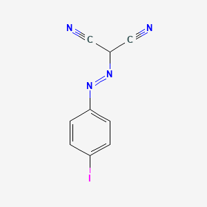 ((p-Iodophenyl)azo)malononitrile