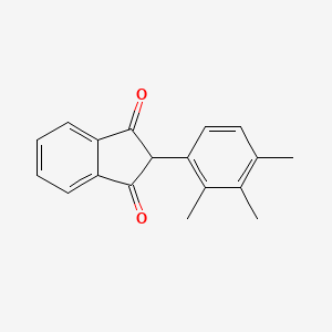 1H-Indene-1,3(2H)-dione, 2-(trimethylphenyl)-
