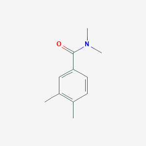 molecular formula C11H15NO B1658333 N,N,3,4-tetramethylbenzamide CAS No. 60535-81-1