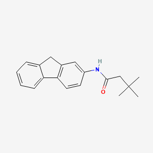N-9H-Fluoren-2-yl-3,3-dimethylbutanamide