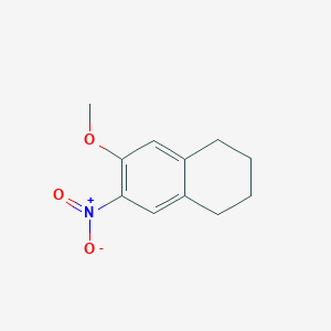 6-Methoxy-7-nitro-1,2,3,4-tetrahydronaphthalene