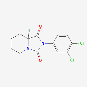 2-(3,4-Dichlorophenyl)tetrahydroimidazo[1,5-a]pyridine-1,3(2h,5h)-dione