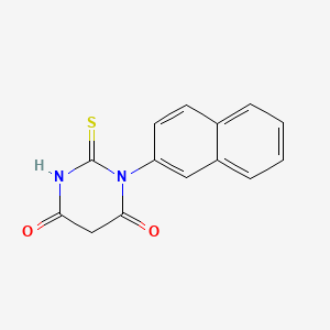 1-Naphthalen-2-yl-2-sulfanylidene-1,3-diazinane-4,6-dione