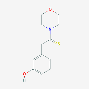 B016584 3-Hydroxyphenylthioacetmorpholide CAS No. 500284-27-5