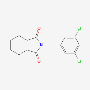 2-[2-(3,5-Dichlorophenyl)propan-2-yl]-4,5,6,7-tetrahydroisoindole-1,3-dione