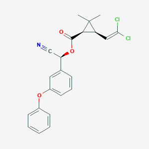 molecular formula C22H19Cl2NO3 B165848 α-氰戊菊酯 CAS No. 65731-84-2