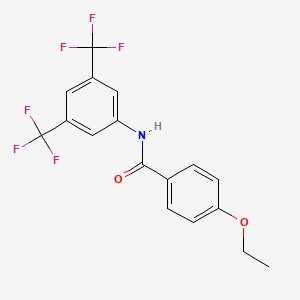 N-[3,5-bis(trifluoromethyl)phenyl]-4-ethoxybenzamide