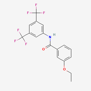 N-[3,5-bis(trifluoromethyl)phenyl]-3-ethoxybenzamide