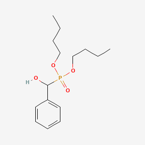Phosphonic acid, P-(hydroxyphenylmethyl)-, dibutyl ester