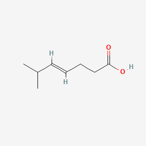 trans-6-Methyl-4-heptenoic acid