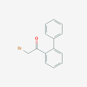1-([1,1'-Biphenyl]-2-yl)-2-bromoethan-1-one