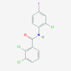 2,3-dichloro-N-(2-chloro-4-iodophenyl)benzamide