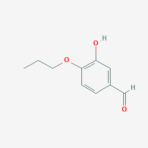 molecular formula C10H12O3 B1658513 3-Hydroxy-4-propoxybenzaldehyde CAS No. 61315-87-5