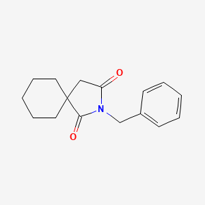 2-Azaspiro[4.5]decane-1,3-dione, 2-(phenylmethyl)-