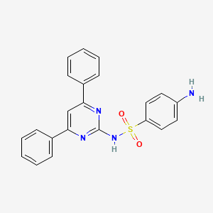 Benzenesulfonamide, 4-amino-N-(4,6-diphenyl-2-pyrimidinyl)-