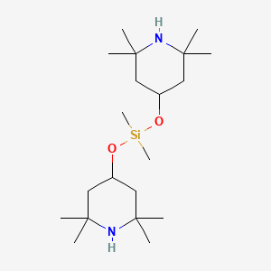 Bis-(2,2,6,6-tetramethyl-4-piperidyloxy)-dimethylsilane