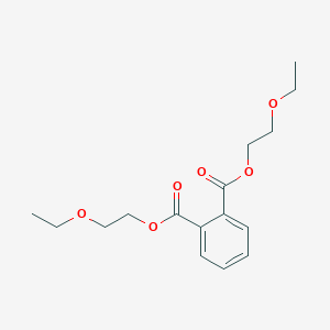 molecular formula C16H22O6 B165864 邻苯二甲酸二(2-乙氧基乙酯) CAS No. 605-54-9