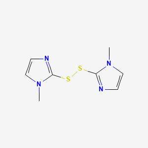 1H-Imidazole, 2,2'-dithiobis[1-methyl-