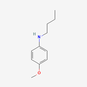 molecular formula C11H17NO B1658685 N-butyl-4-methoxyaniline CAS No. 61829-43-4