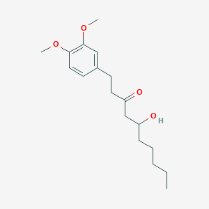 1-(3,4-Dimethoxyphenyl)-5-hydroxydecan-3-one