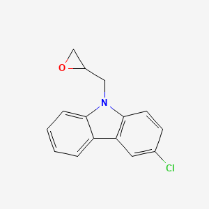 3-Chloro-9-(oxiran-2-ylmethyl)carbazole