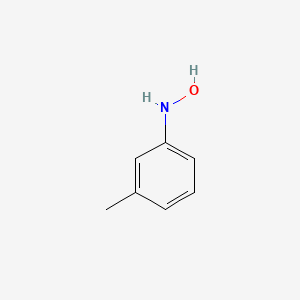 molecular formula C7H9NO B1658733 N-(间甲苯基)羟胺 CAS No. 620-25-7