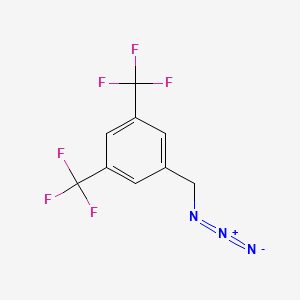 B1658753 1-(Azidomethyl)-3,5-bis(trifluoromethyl)benzene CAS No. 620533-92-8