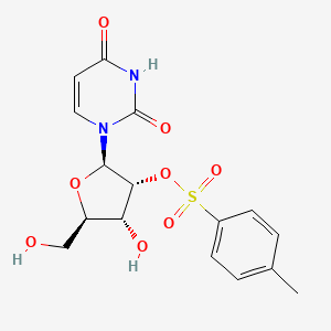molecular formula C16H18N2O8S B1658755 Uridine, 2'-P-toluenesulfonate CAS No. 6206-10-6