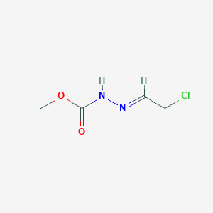 Methyl N-[(E)-2-chloroethylideneamino]carbamate