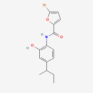 5-Bromo-N-[4-(butan-2-yl)-2-hydroxyphenyl]furan-2-carboxamide