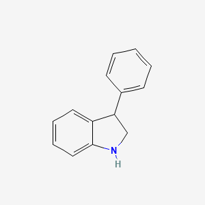 3-phenyl-2,3-dihydro-1H-indole