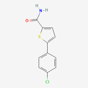 5-(4-Chlorophenyl)thiophene-2-carboxamide