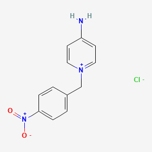Pyridinium, 4-amino-1-[(4-nitrophenyl)methyl]-, chloride