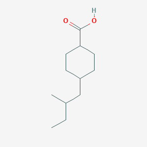 4-(2-Methylbutyl)cyclohexane-1-carboxylic acid