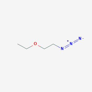 molecular formula C4H9N3O B1658920 1-Azido-2-ethoxyethane CAS No. 62634-47-3