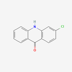 molecular formula C13H8ClNO B1658954 3-Chloro-9(10H)-acridinone CAS No. 6269-27-8