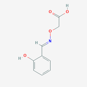 Acetic acid, [[[(2-hydroxyphenyl)methylene]amino]oxy]-