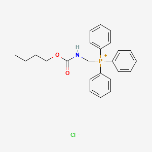 {[(Butoxycarbonyl)amino]methyl}(triphenyl)phosphanium chloride